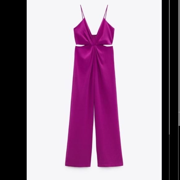 💜 CUT OUT LONG JUMPSUIT - Picture 9 of 11